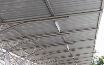 installing Maguires Bridge metal roofing